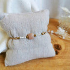 Trio de bracelets : Pierre de soleil