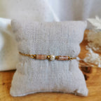 Trio de bracelets : Pierre de soleil